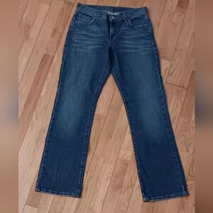 Lucky Brand Classic fit cotton blend Dark Blue Boot Cut Jeans